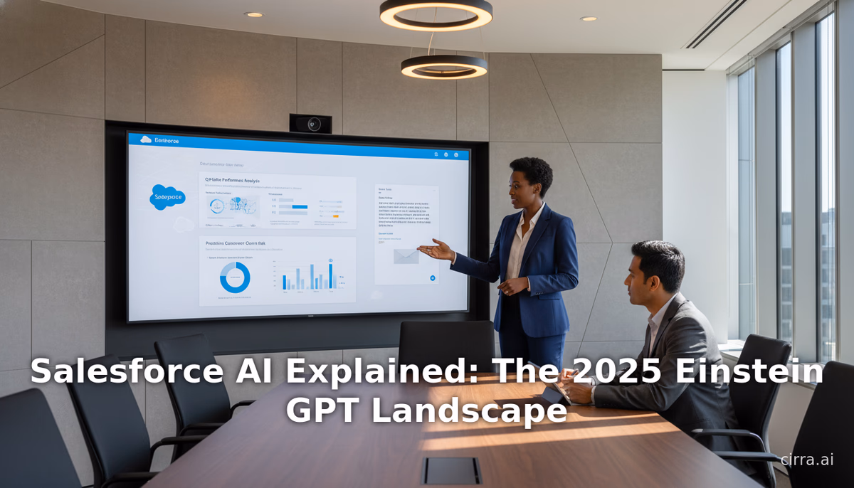Salesforce AI Explained: The 2025 Einstein GPT Landscape