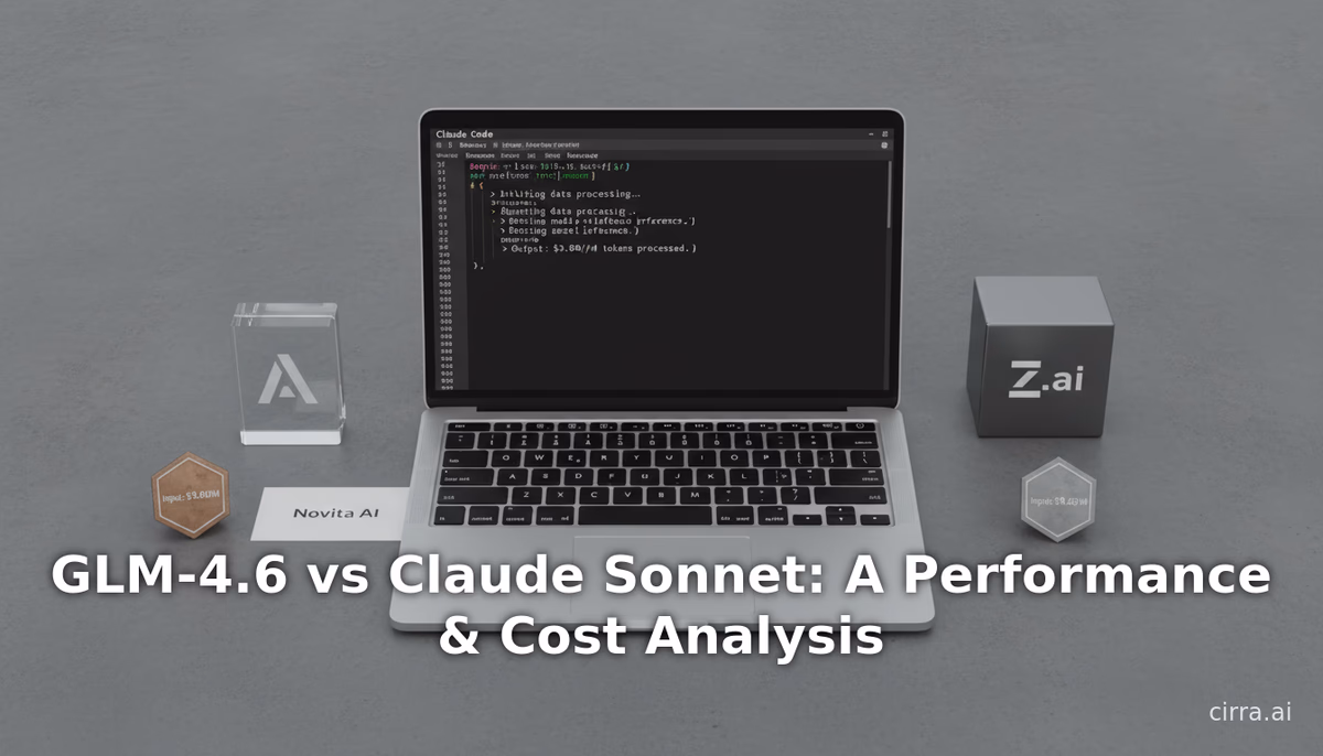 GLM-4.6 vs Claude Sonnet: A Performance & Cost Analysis